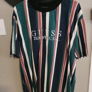 GUESS Striped Shirt size XL
